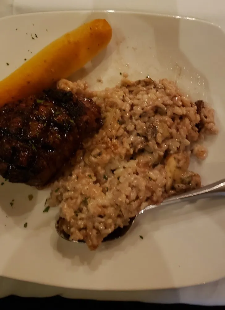 Filet with Risotto